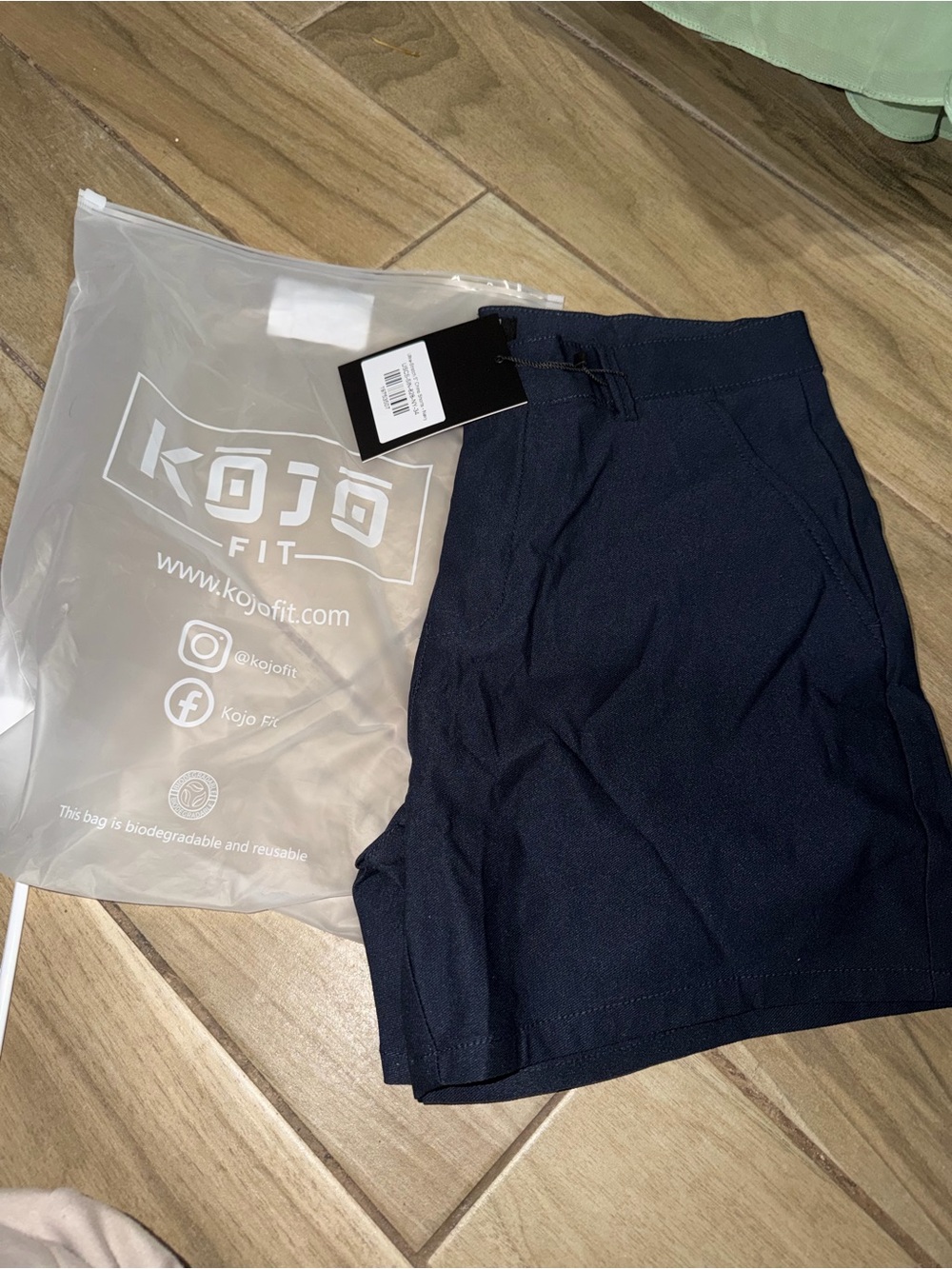 Men's Navy Performance Shorts